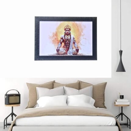 Bajrangbali Photo Frame -Spiritual Vibes for Your Home