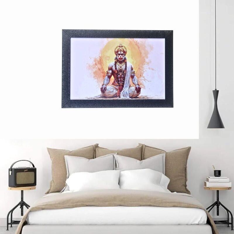 Bajrangbali Photo Frame -Spiritual Vibes for Your Home