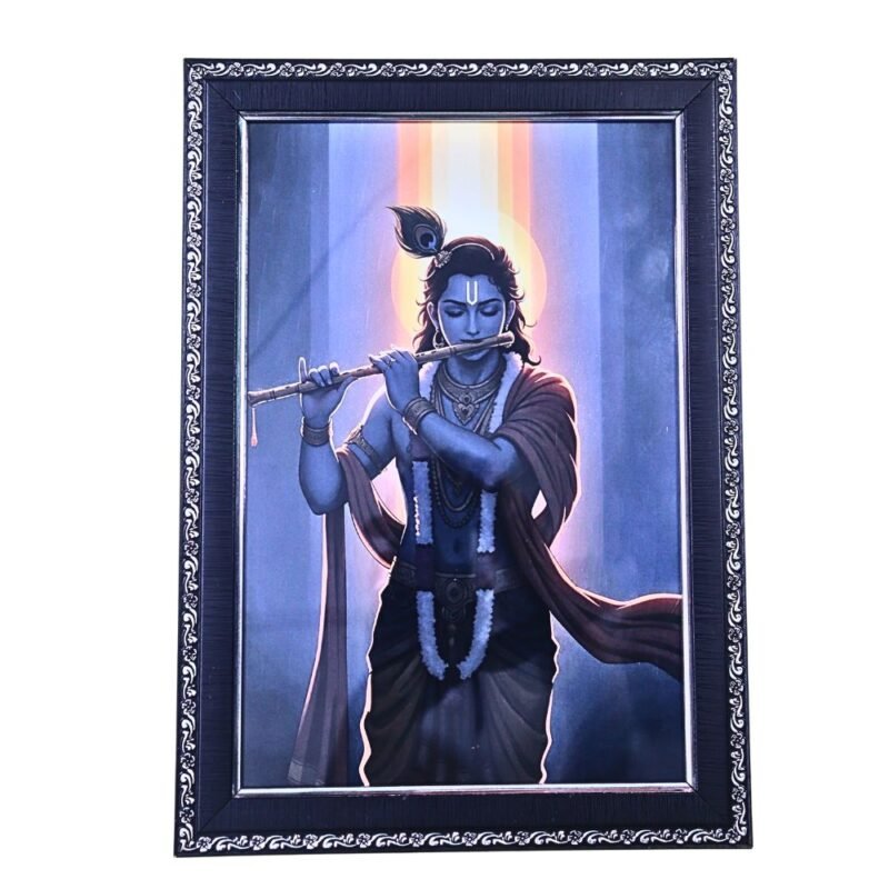 Divine Krishna Photo Frame – Symbol of Peace, Love & Harmony