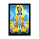 Lord Sree Krishna Photo Frame – Divine Spiritual Wall Decor for Home & Puja