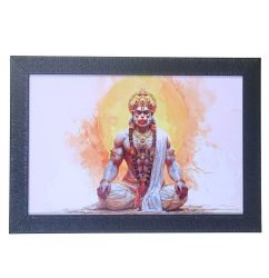 Bajrangbali Photo Frame -Spiritual Vibes for Your Home