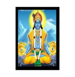 Lord Sree Krishna Photo Frame – Divine Spiritual Wall Decor for Home & Puja